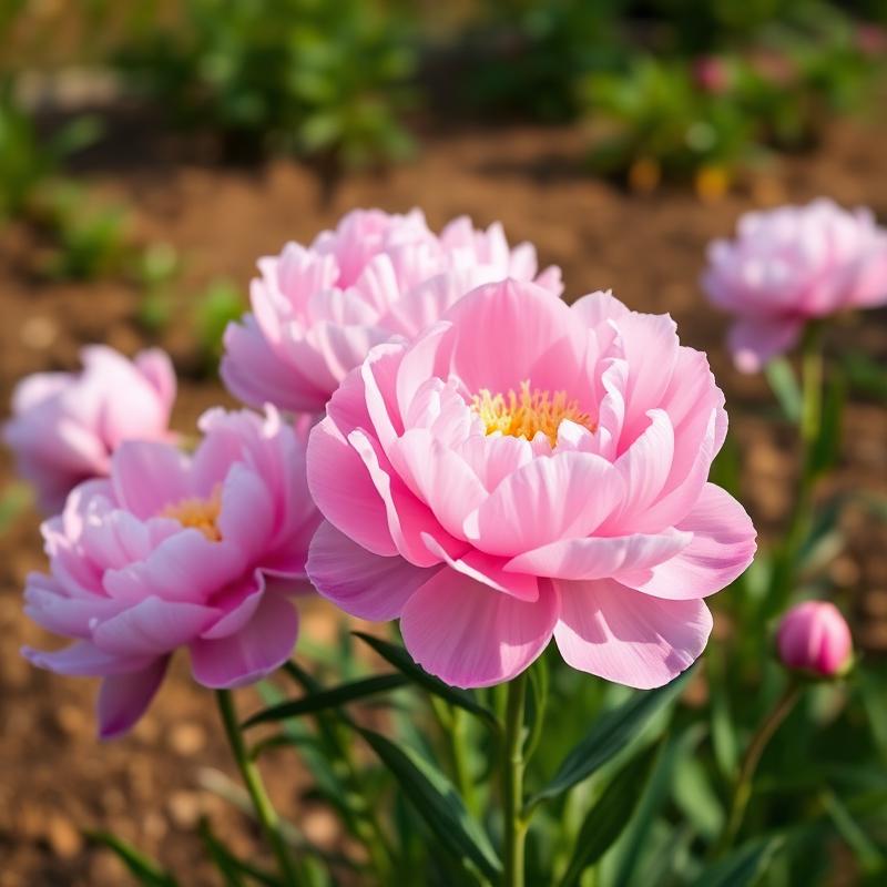 Pfingstrosen zum Selberpflücken auf dem Blumenfeld in Osnabrück